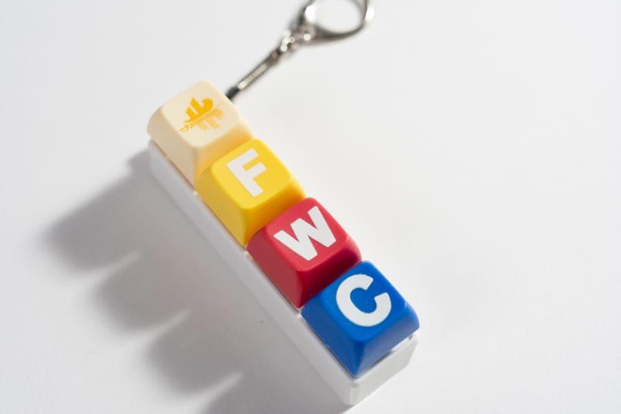 2026 FENCING WORLD CHAMPIONSHIPS - KEYCAP KEYCHAIN