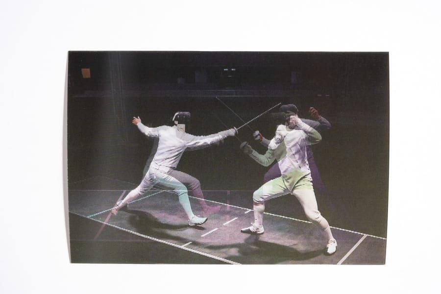 DUEL - 3D LENTICULAR POSTCARD